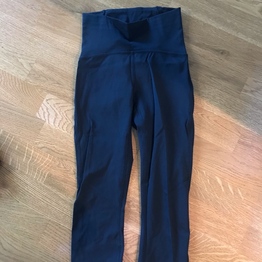 Size 2 lululemon cropped black leggings